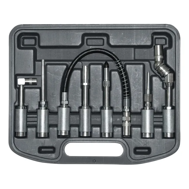 Herramienta 7pcs Kit Lubricacion Engrase Grasera Servicio