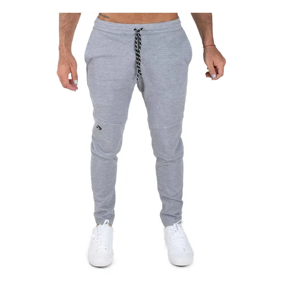Pantalón Converse New Basic Core Hombre Moda Gris Melange