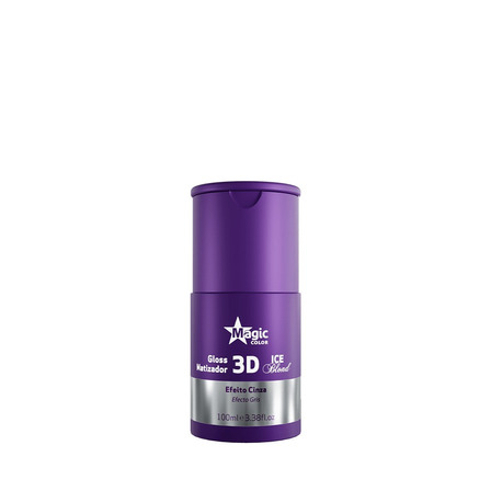  Magic Color Mini Matizador 3D Ice Blond - Efeito Cinza  x  100mL