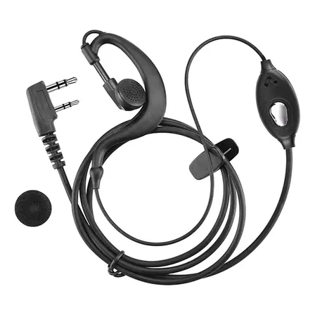 Manos Libres Microfono Audifonos Para Radio Walkie Talkie ×5