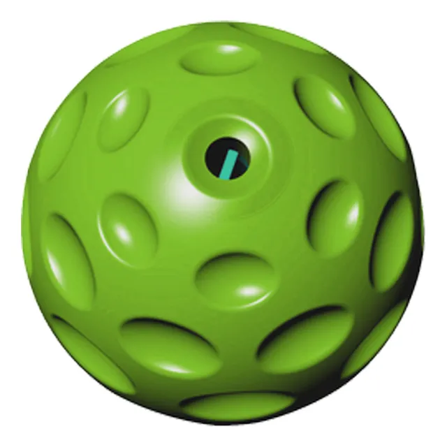Juguete Pawise Pelota Con Ruido Para Perro Color Verde Musgo