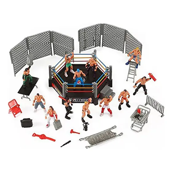 Juego De 32 Juguetes De Lucha Libre, Juego Luchadores Niños,