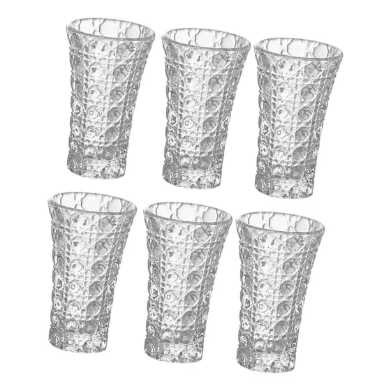6x Copas De Vino Sin , Cristalería Transparente, Copa De