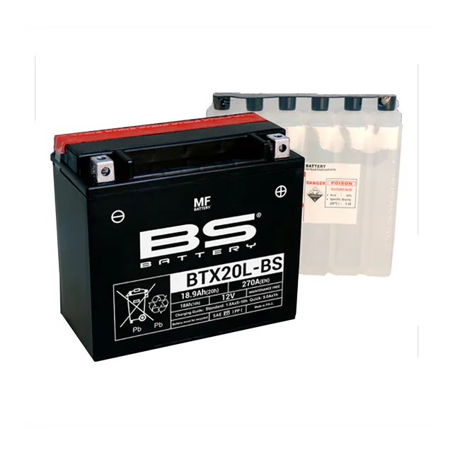 Batería Para Moto Bs Mf Btx20l-bs Xvz1300 Ef6300is