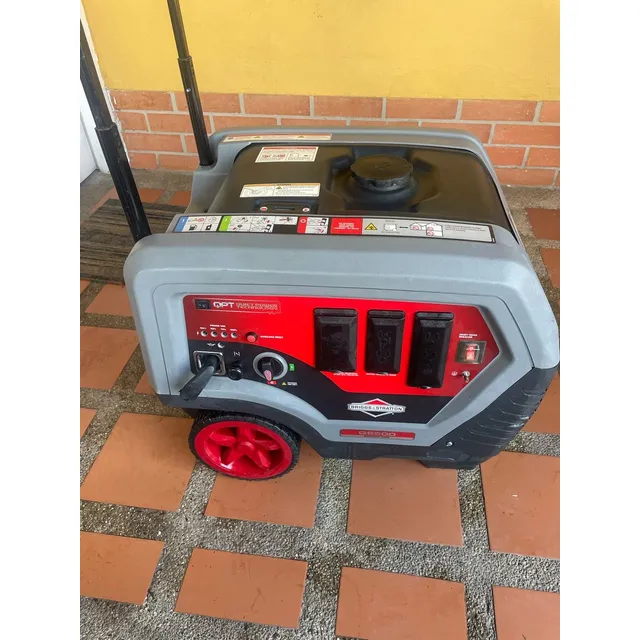 Planta Eléctrica Silenciosa Inverter Brigg Stratton Q6500