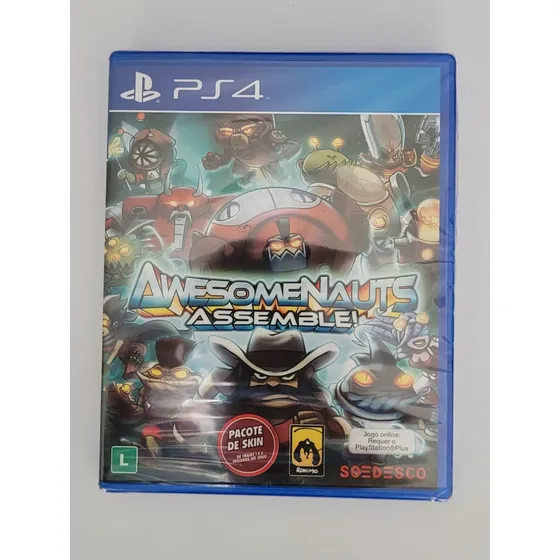 Jogo Awesomenauts - Assemble Ps4 - Mídia Fisica (novo)