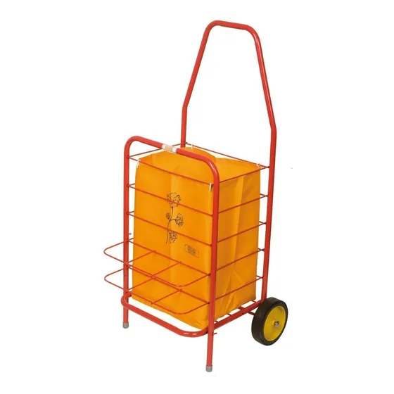 Chango Changuito Carro Sousa Compras 2 Ruedas Economico Color Rojo