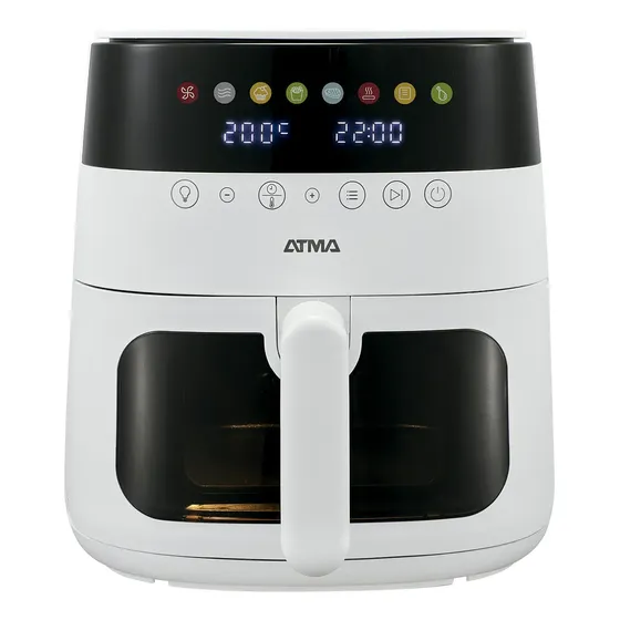 Freidora De Aire Atma Fr246awp 1750w 6 Litros Y Control Táctil