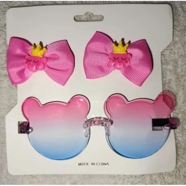 Lentes Para Niñas Con Ganchos Kit