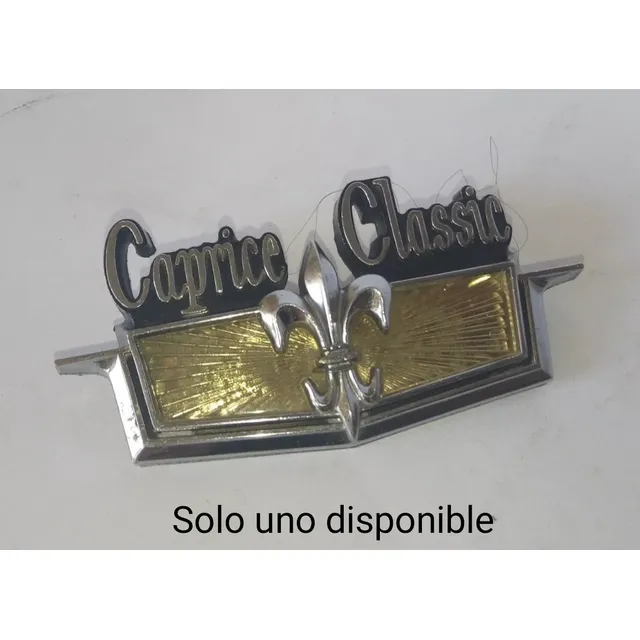 Emblema Lateral Trasero Chevrolet Clasico Caprice Classic 