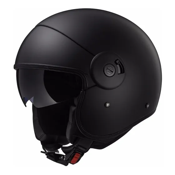 Casco Abierto Ls2 597 Cabrio Mono Matt Linea 2017 Moto Delta