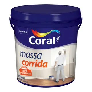 Massa Corrida 5,7 Kg Coral Massa Corrida 5,7 Kg Coral