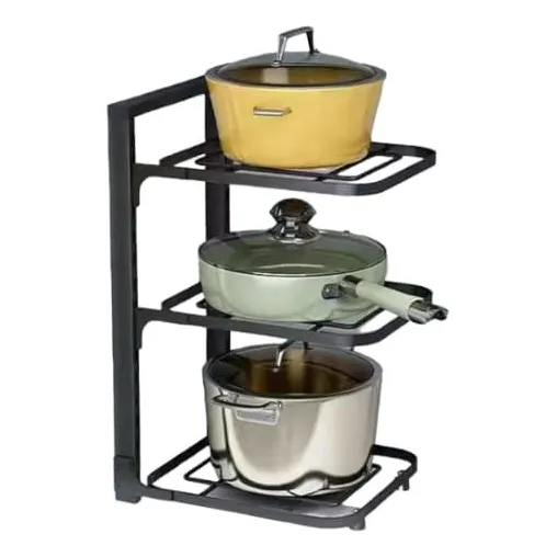 Organizador Estante Con 3 Niveles Para Ollas