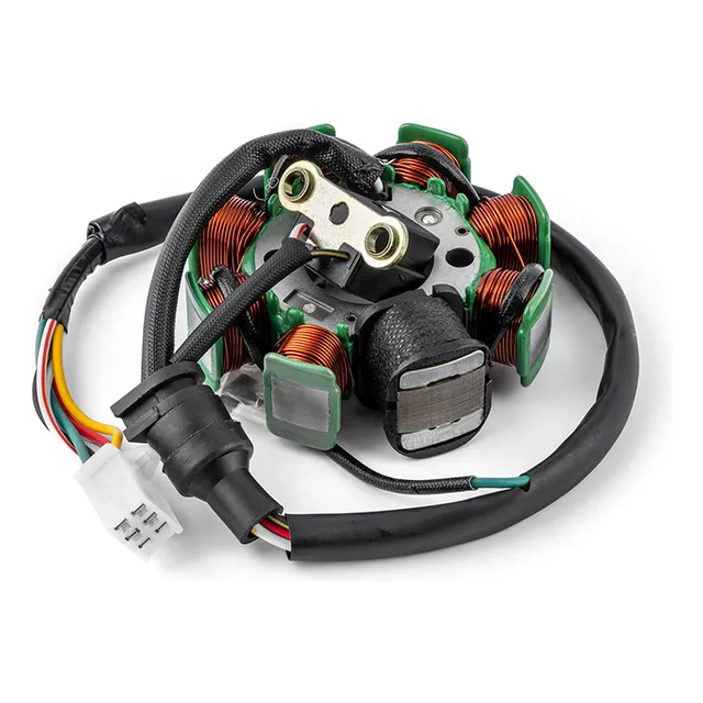 Estator 8 Bobinas  Para Moto Bajaj Boxer 150
