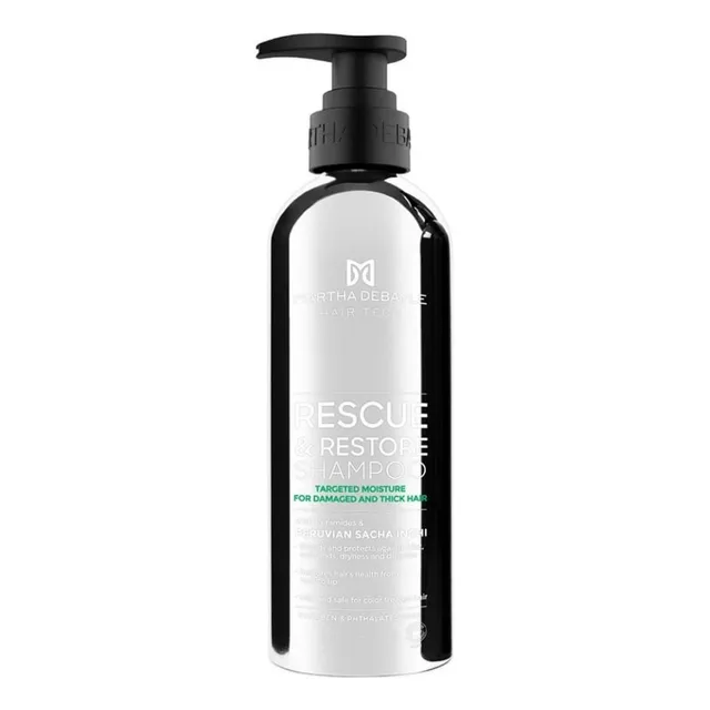 Shampoo Rescue & Restore 450 Ml Martha Debayle Restaurador