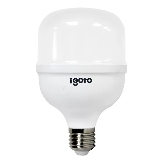 Foco Led T120, 40w Luz Fría Multi Voltaje, E27 Luz Blanco Frío