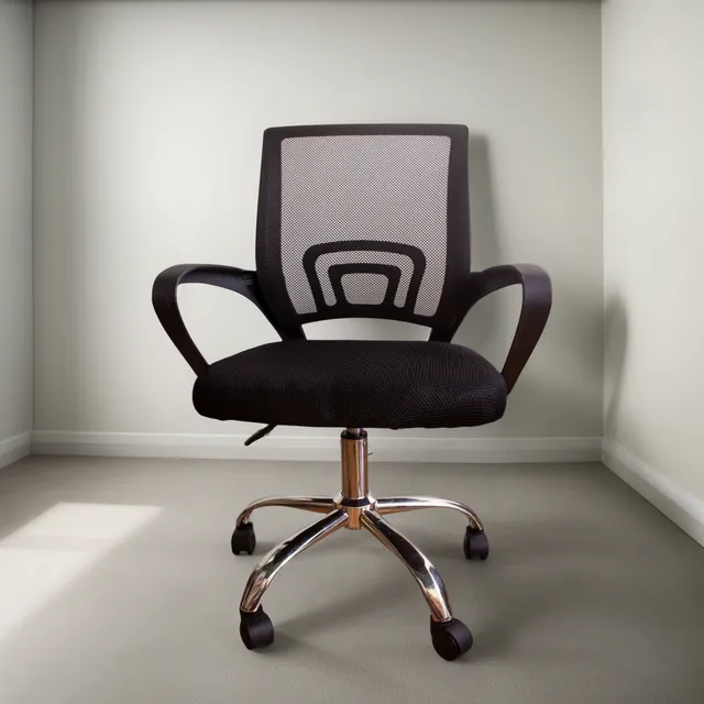 Silla Ejecutiva Con Ruedas Escritorio Altura Regulable Fija