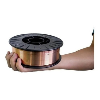 Arame Para Solda Mig 0.8mm Rolo Com 5kilo Uso Com Gás Arame Para Solda Mig 0.8mm Rolo Com 5kilo Uso Com Gás