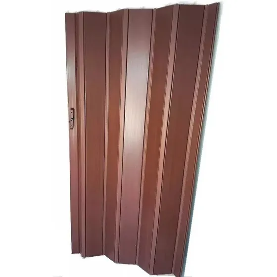 Puerta Plegadiza De 90x2 Completa Plegable Pvc Virgen 6mm