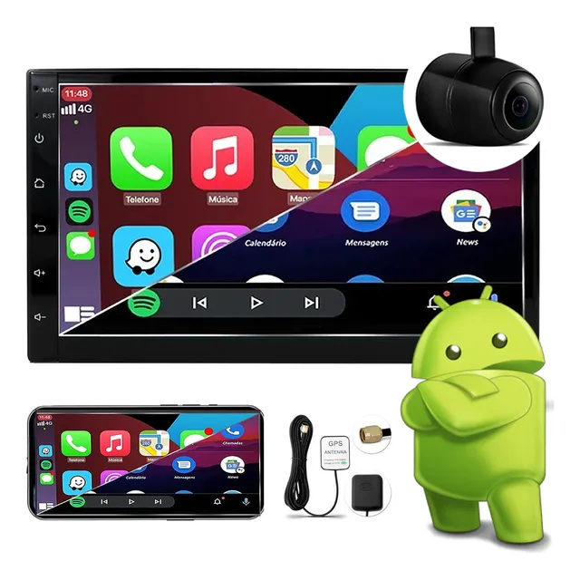 Central Multimídia Android Outlander 2013 2014 2015 2016