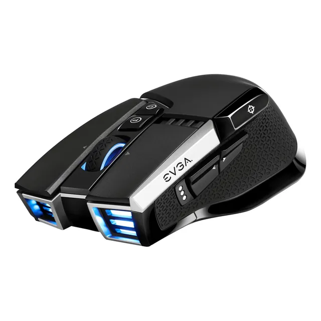 Mouse gamer de juego inalámbrico recargable Evga X20 903-T1-20BK-K3 black