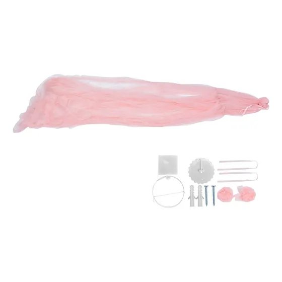 Rede Mosquiteira Com Dossel Para Cama De Princesa,