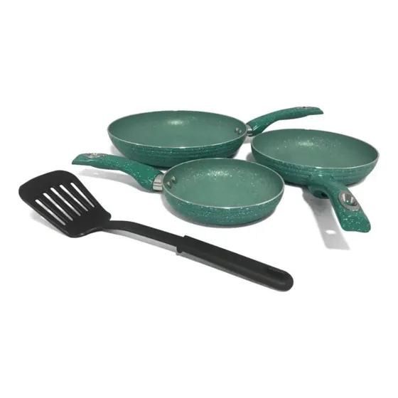 Juego De Sartenes Sankey 3 Piezas Turquesa