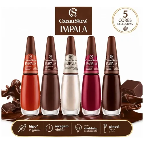 Kit 6 Esmaltes Em Gel Coleção Vibrantes 10ml Cores | MercadoLivre