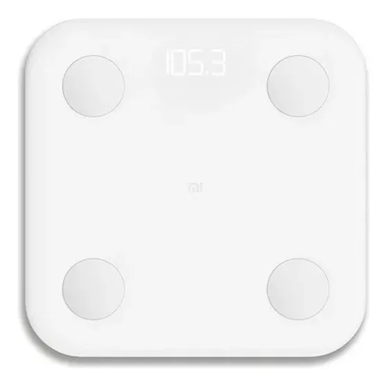 Báscula Inteligente Xiaomi Smart Body Fat Scale 2 Blanco