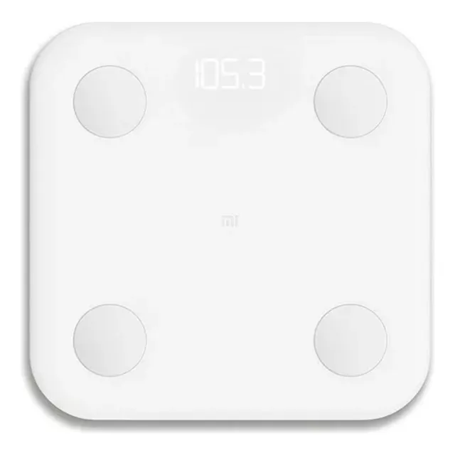Báscula Inteligente Xiaomi Smart Body Fat Scale 2 Blanco