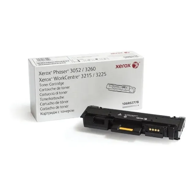 Tóner Xerox 106r02778 Negro 3000 Páginas Phaser 3052/3260 