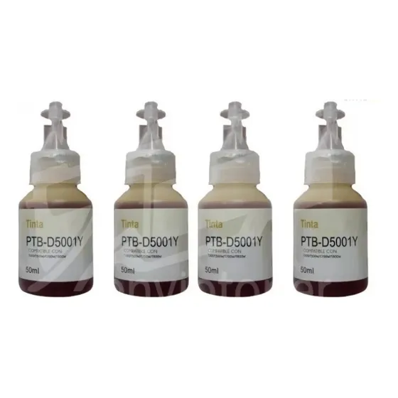 Kit 4 Tintas Compatible Con  Bt5001y Amarillo
