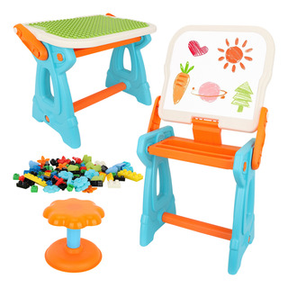 Mesa De Actividades Multifuncional Para Niños Con Bloques Mesa De Actividades Multifuncional Para Niños Con Bloques