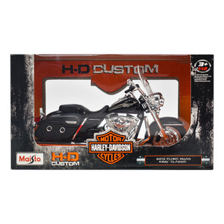 Harley Davison 2013 Flhrc Road King Escala 1:12 Maisto Color Negro Harley Davison 2013 Flhrc Road King Escala 1:12 Maisto Color Negro