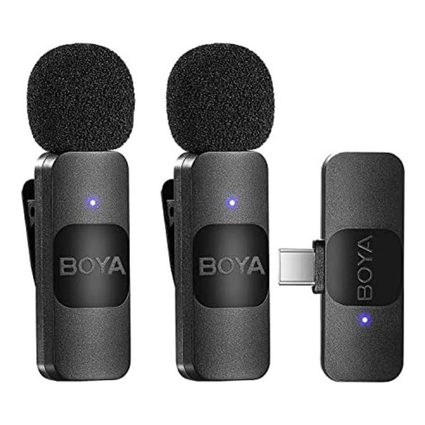 Microfone De Lapela Boya By-v20 Wireless Compatível Com Dispositivos Com Portas Usb C (and... Microfone De Lapela Boya By-v20 Wireless Compatível Com Dispositivos Com Portas Usb C (and...