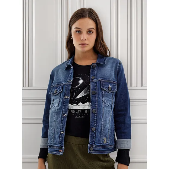 Campera Jeans Dama Taverniti  San Francisco  Art. 3071