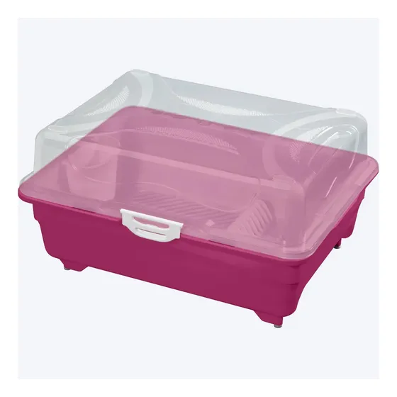 Portavajilla Escurridor Gigante Rimax Fucsia