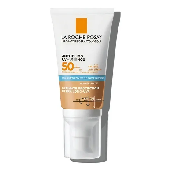 Crema Solar Anthelios Uv Mune 400 Con Color 50+ Fps 50ml