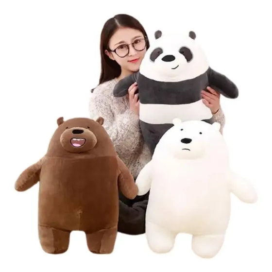 Peluches Osos Escandalosos Peluche Kawaii Panda Pardo Polar