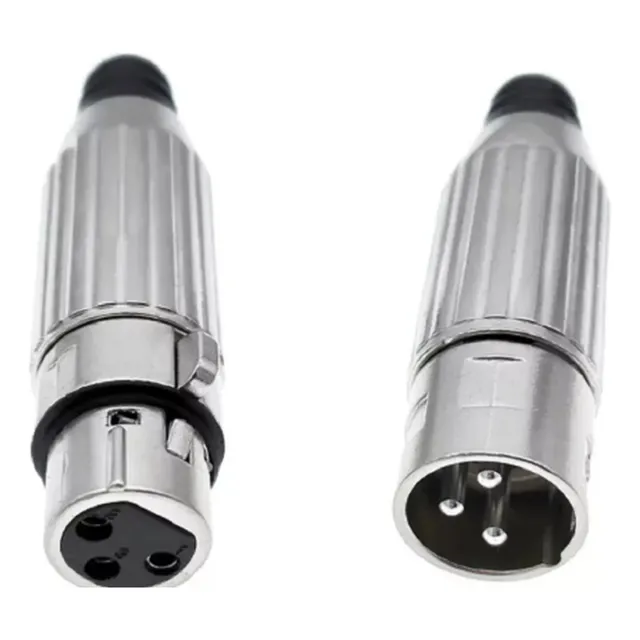 32 Conector Metalco Compatible Con Switchcraft Canon Xlr Dmx 16 Machos/ 16 Hembras