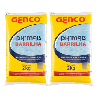 Kit 2 Unidades - Ph Mais Elevador Barrilha 2kg Genco Kit 2 Unidades - Ph Mais Elevador Barrilha 2kg Genco