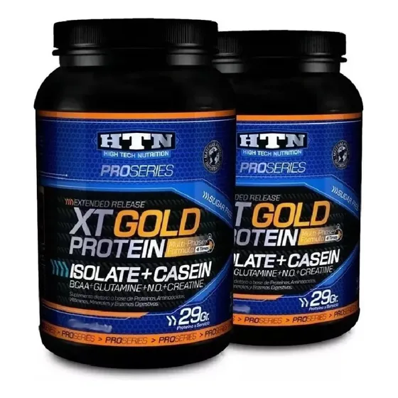 2 X 1 Htn Proteina Xt Gold 1 Kg Whey Caseina Isolada Promo