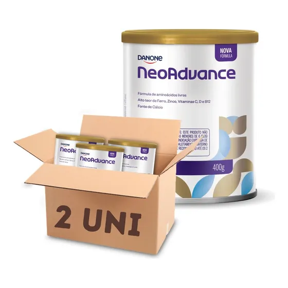 Neo Advance 400g Fórmula Infantil - Kit 2 Latas Neoadvance