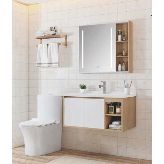 Mueble Gabinete Para Baño C/espejo 80x48 Cm D-9572