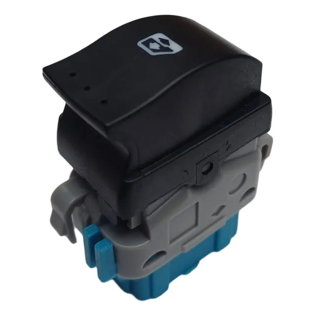 Comando Boton Elevavidrios Duster Logan Pacha Azul 6 Pines