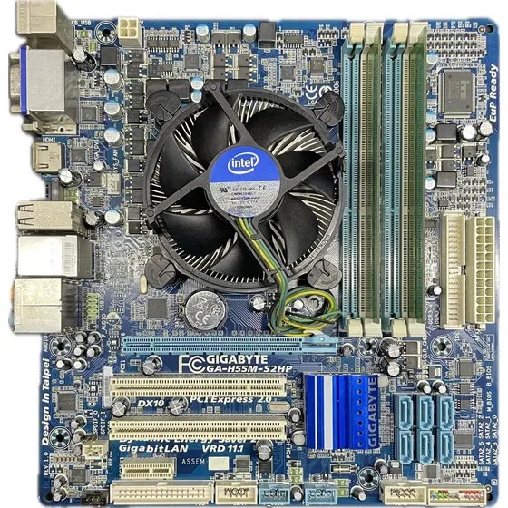 Kit 1156 Gigabyte Core I5 650 + 4gb Ddr3