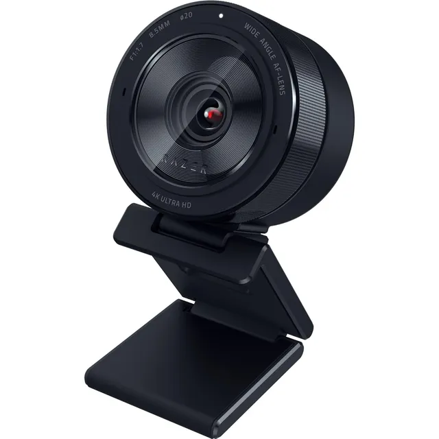 Cámara Web Razer Kiyo Pro Ultra 4k: Sensor Grande - Correcci