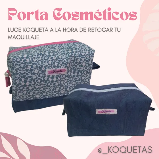 Porta Cosméticos, Cartucheras Para Damas Y Niñas