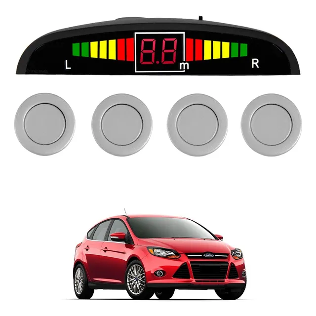 Sensor De Ré Estacionamento Prata Ford Focus 2014 2015