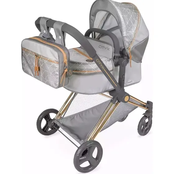 Carro De Muñecas 3 En 1 Reborn  Plegable Cityx